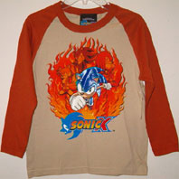 Flame Team Sonic X Long Sleeve Shirt