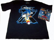 Glowing X Sonic Small Shirt w/Bendy