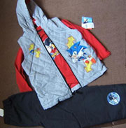 Quilted Track Suit 3Pc Sonic clothing