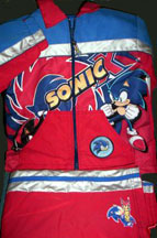 Sonic X Reflective Jacket and Pants Set