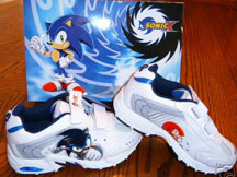 Sonic X Light Up White Boys Sneakers
