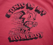 Sonic Homeboy Red Design