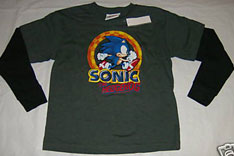 Checkered Ring Classic Long Sleeve Sonic