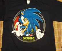 Circular Sonic Adventure 1 Style Shirt