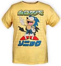 Hot Topic Japan Letter Classic Grid Sonic