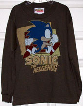 Side Running Stock Sonic Shirt Old-Look