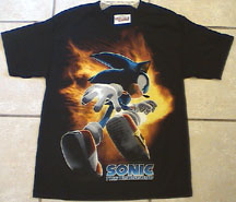 Sonic Secret Rings Flame Shirt