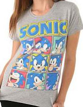 Sonic Expressions Squares Classic Style Tee