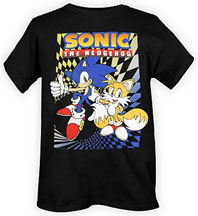 Sonic & Tails Hot Topic Warped Shirt