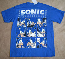 9 Modern Sonic Faces Expression Shirt