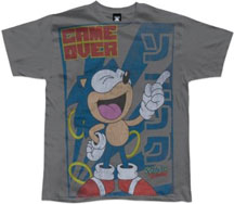 Game Over Laughin' Sonic Tee