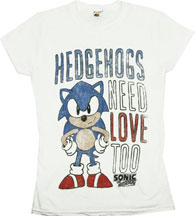 Hedgehogs need love too ladies tee