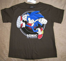 Jumping Kick Sonic Circle Shirt