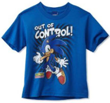 Out of Control Sonic Shirt