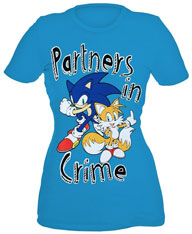 Partners in Crime Ladies Sonic Tails Tee