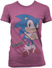 Pink Classic Style Sonic Girls Tee