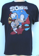 Sonic Sound Effects Black Tee