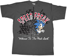 Speed Freak Checker Flag Next Level Shirt