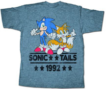1992 Sonic Tails Modern Mix Up Tee