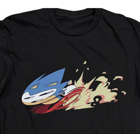 April Fools Smear Sonic Odd Tee Shirt