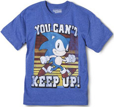 You Can't Keep Up Target Sonic Tee