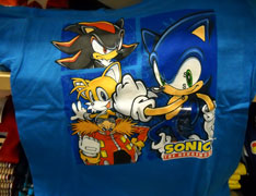 Little kids Eggman Sonic Squares Shirt