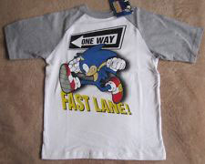 One Way Fast Lane Sonic little kids shirt