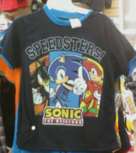 Speedsters Sonic Shadow Knuckles Shirt