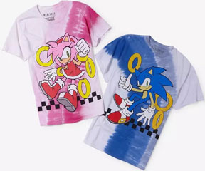 Box Lunch Couples Valentines Tees Sonic Amy
