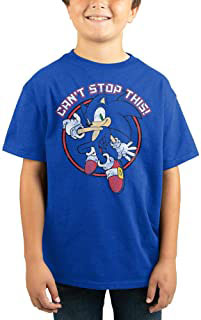 Can't Stop This Kids Size Sonic Tee