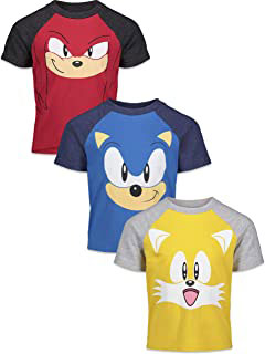 Color Character 3 Pack Kids Tees