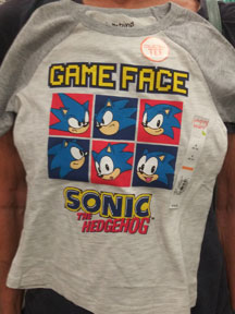 Game Face Jumping Beans Tee