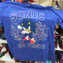 Sonic Go Fast Speckle STK Tee