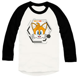 Raglan Tails Hexagon Adults Shirt