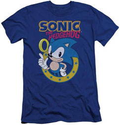 Sonic Ring Royal Blue Tee Sega Shop