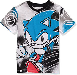 Spray Sketch Sonic Rings Cls Style Tee