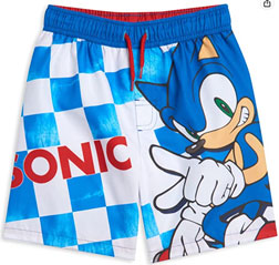 Swim Trunks Sonic Checkered Shorts