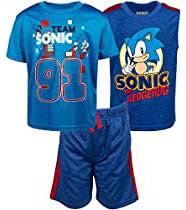 Team Sonic 91 3 Piece Set Clothes