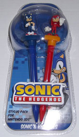 Sonic Knuckles 3DS Stylus Pack