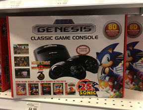 80 Games Genesis Classic Console 25th Edition
