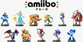 Amiibo Figure Set With Sonic