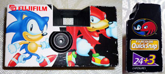 Sonic & Knuckles Disposable Camera