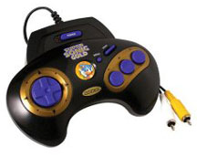 Super Sonic Gold TV Game Controler Genesis Type