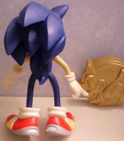 Giant Sonic Figure Back & Base Photo