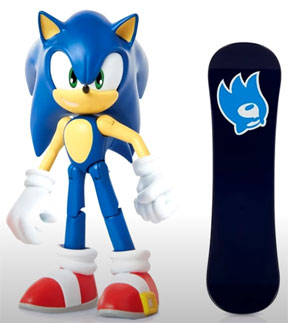 Articulated Action Figure Sonic Board