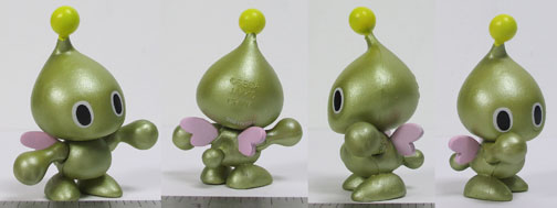Gold Chao Figure Turn Arounds