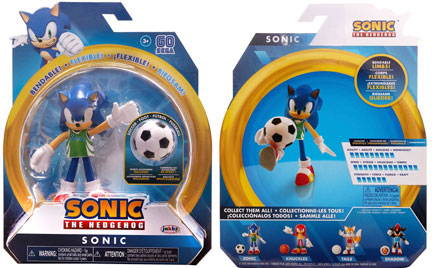 Soccer Football Sonic Theme Figure Box