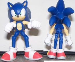 Front & Back 3.75 inch Sonic Figure