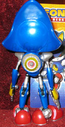 Back of metal Sonic large figure photo