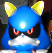 Metal Sonic figure face
